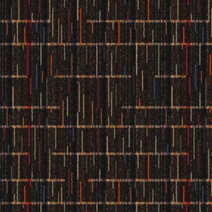 Amity in Black Velvet Carpet Tile