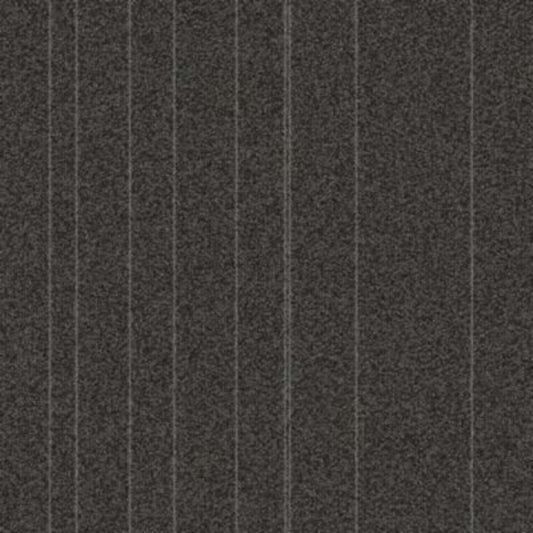 Rule Breaker Stripe in Charcoal Carpet Tile