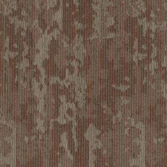 Rhythmic Wave in Fired Brick Carpet Tile