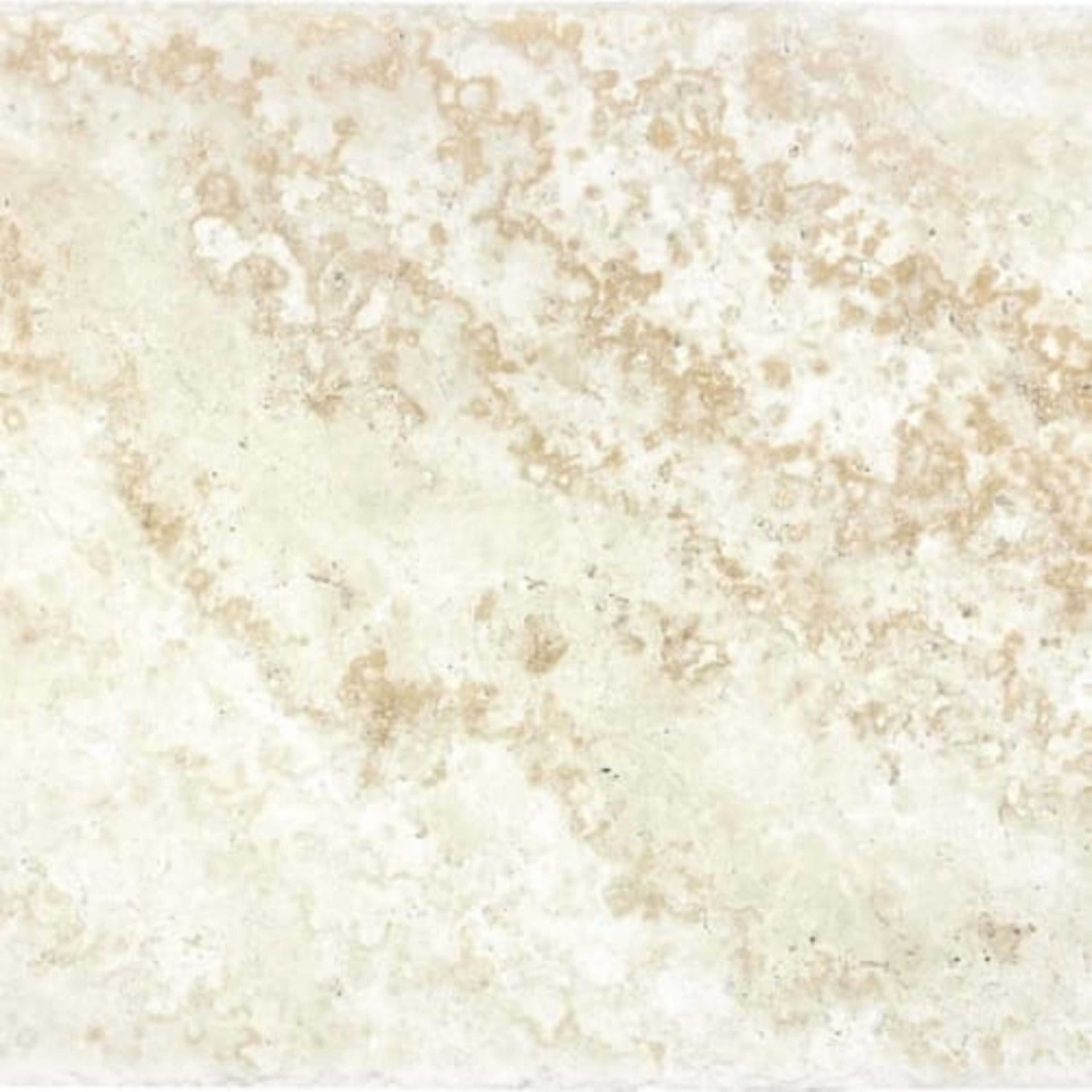 Ivory Travertine in Chiseled & Brushed 16x24 Natural Stone