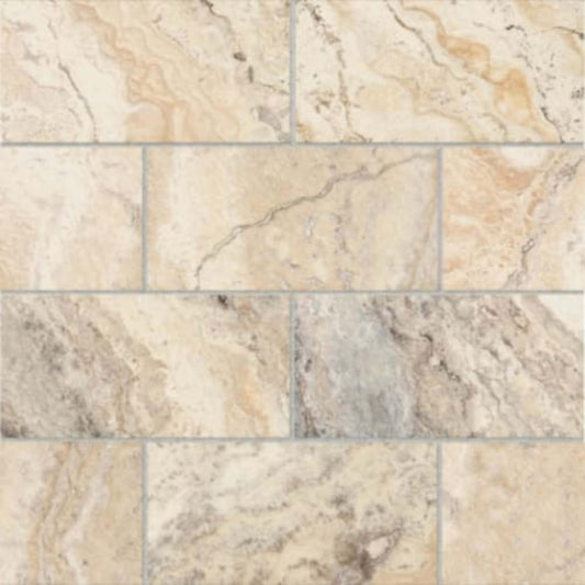 Picasso in Filled & Honed 3x6 Natural Stone