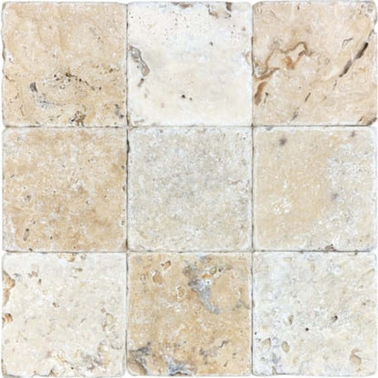 Picasso in Tumbled 4x4 Natural Stone