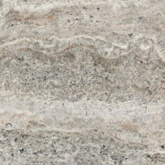 Silver Ash in Filled & Polished Veincut 12x24 Natural Stone