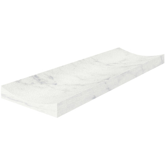Eterna Bianco in Fluto Honed 4x12 Natural Stone