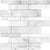Bianco Venatino in Random Strip Honed Natural Stone