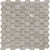 Ritz Gray in 1.25x1.25 In Hexagon Honed Natural Stone