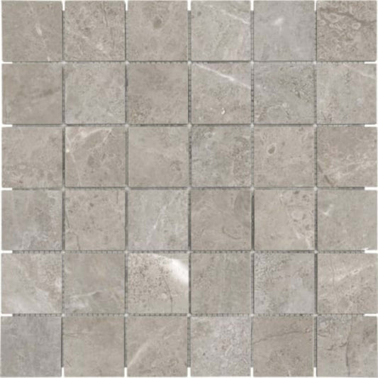 Ritz Gray in 2x2 In Polished Natural Stone