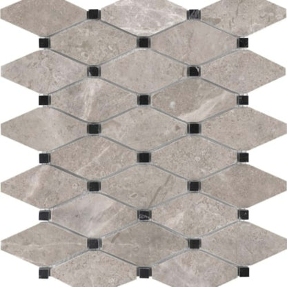 Ritz Gray in Clipped Diamond Honed Natural Stone