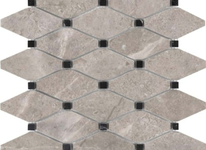 Ritz Gray in Clipped Diamond Honed
