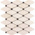 Serene Ivory in Clipped Diamond Polished Natural Stone