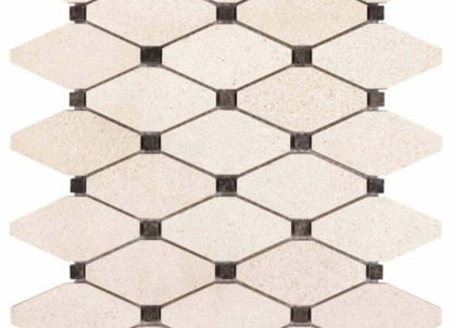 Serene Ivory in Clipped Diamond Polished