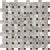Silver Ash in Basketweave Honed Crosscut Natural Stone