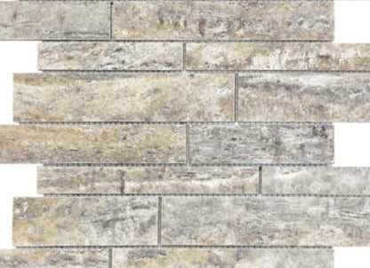 Silver Ash in Random Strip Polished Veincut