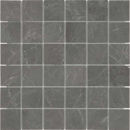Stark Carbon in 2x2 Polished Mosaics Natural Stone