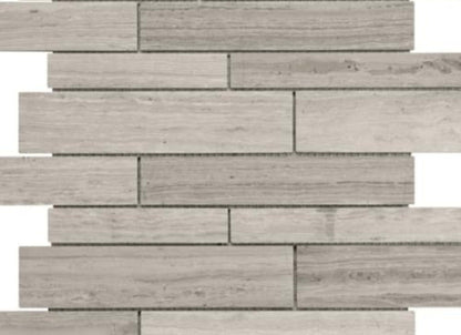 Strada Mist in Random Strip Polished Mosaics