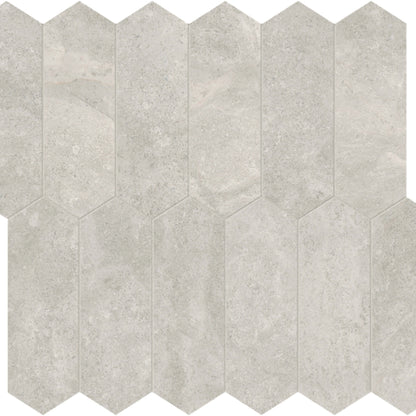 Anciano Grigio in Picket Mosaic Honed Natural Stone