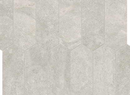 Anciano Grigio in Picket Mosaic Honed