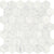 Eterna Bianco in Hexagon Mosaic 2in Polished Natural Stone