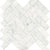 Eterna Bianco in Herringbone Mosaic Honed Natural Stone
