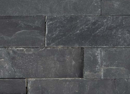 Ledger Stone in Carbon 6x24 Corner Panel
