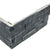 Ledger Stone in Carbon 6x18 Assembled Corner Natural Stone