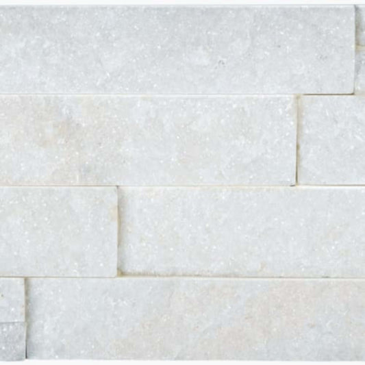 Ledger Stone in Glacier 6x24 Corner Panel Natural Stone