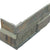 Ledger Stone in Indian Coast 6x18 Assembled Corner Natural Stone