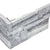 Ledger Stone in Nordic Crystal 6x18 Assembled Corner Natural Stone