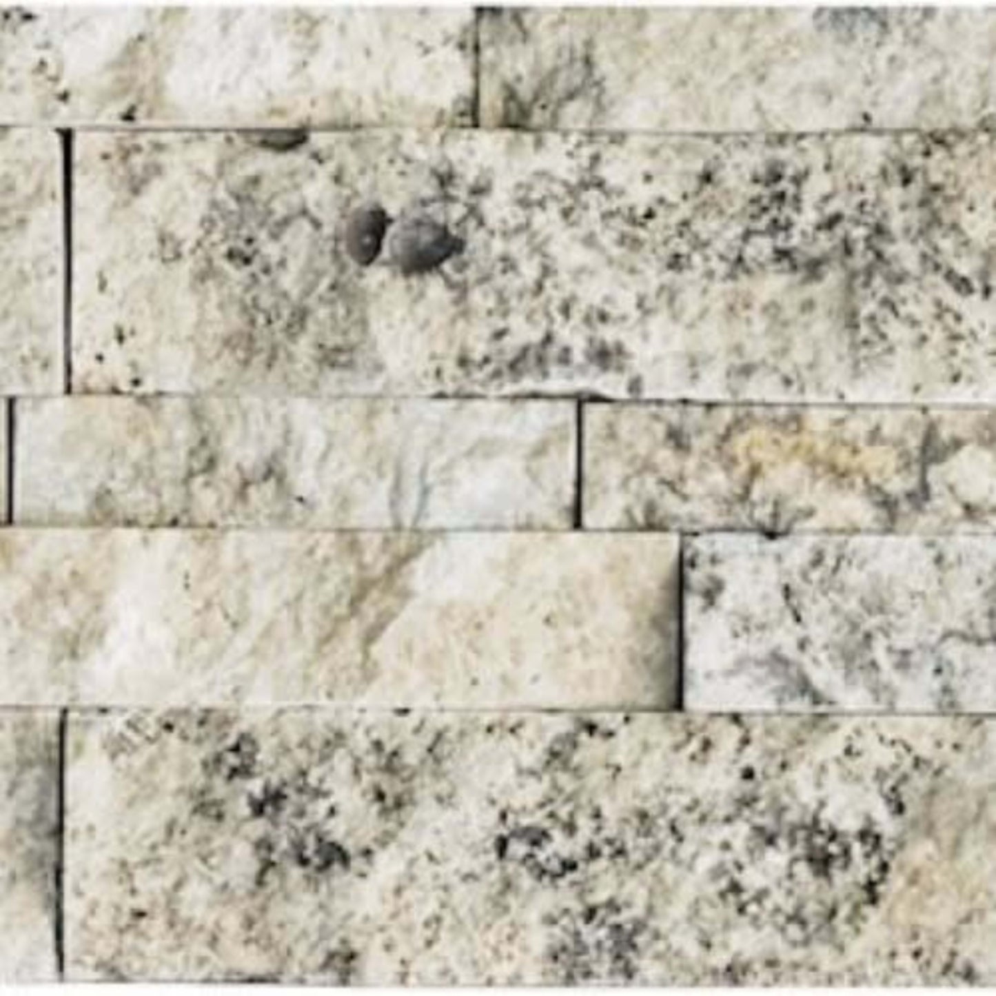 Picasso in Split Face Cambria Strips Natural Stone