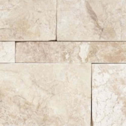 Impero Reale in Honed Cubics 6x24 Feature Wall Panels Natural Stone