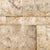 Splitface & Cubics in Picasso Travertine 6x24 Split Face Wall Panels Natural Stone