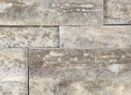 Silver Ash in Honed Cubics 6x24 Wall Panels