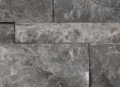 Stark Carbon in Split Face 6x24 Wall Panels