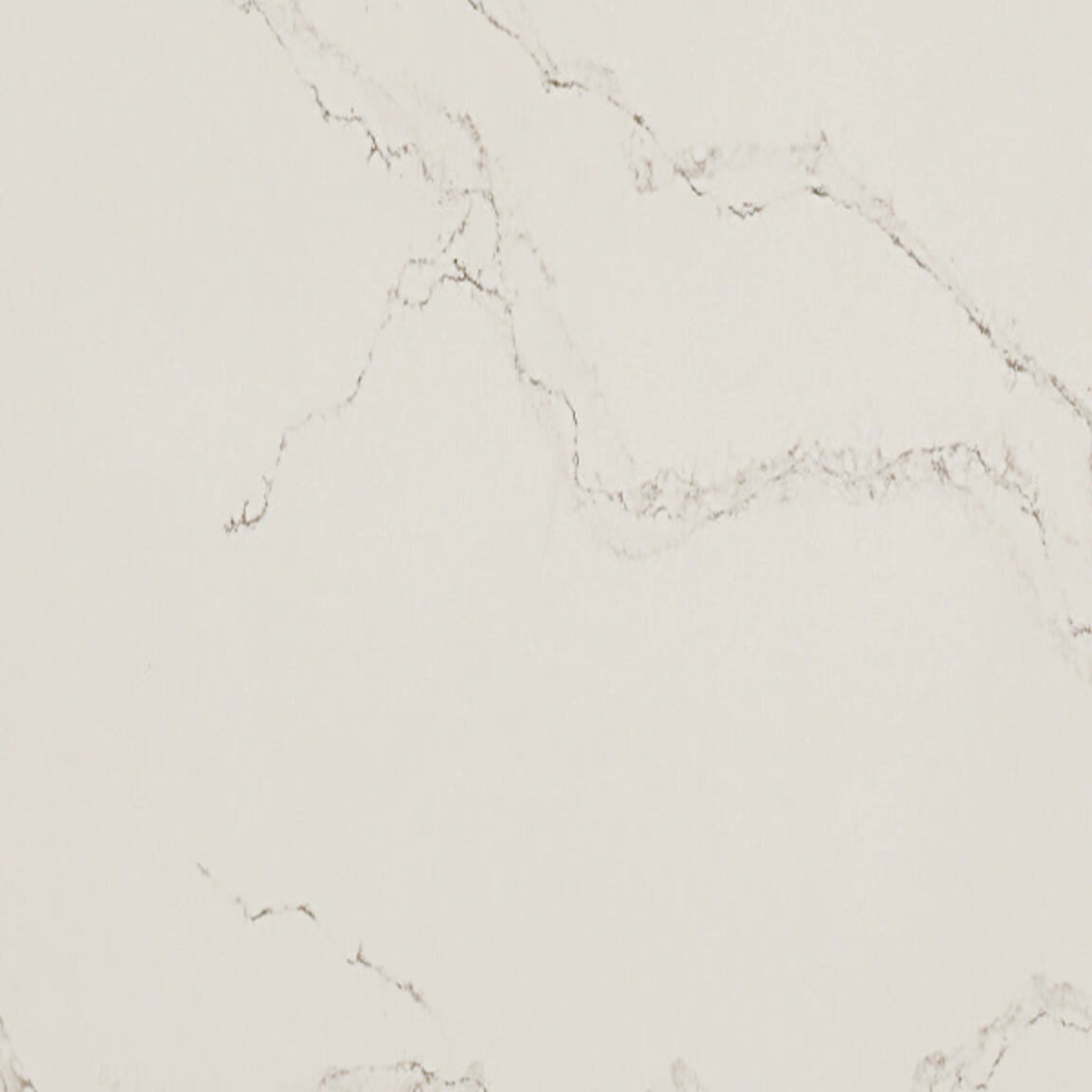 Quartz Countertop in Statuario Nuvo Solid Surface