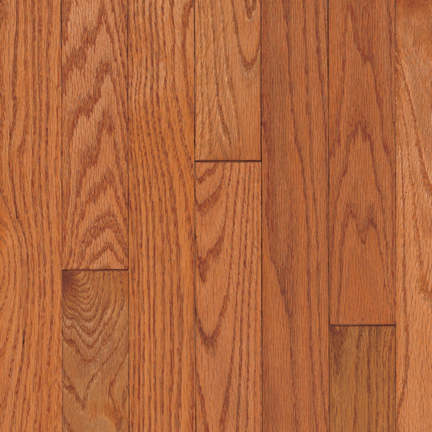 Ascot Strip Red Oak Solid in Topaz Hardwood