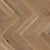 Natural - Duramatt in White Oak - 5" Character Brushed Herringbone Hardwood