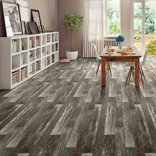 AirStep Plus-Jamestown Plank in Stockade Vinyl Sheet Goods