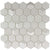 Monet Magic in Chapel Hex Glass Tile