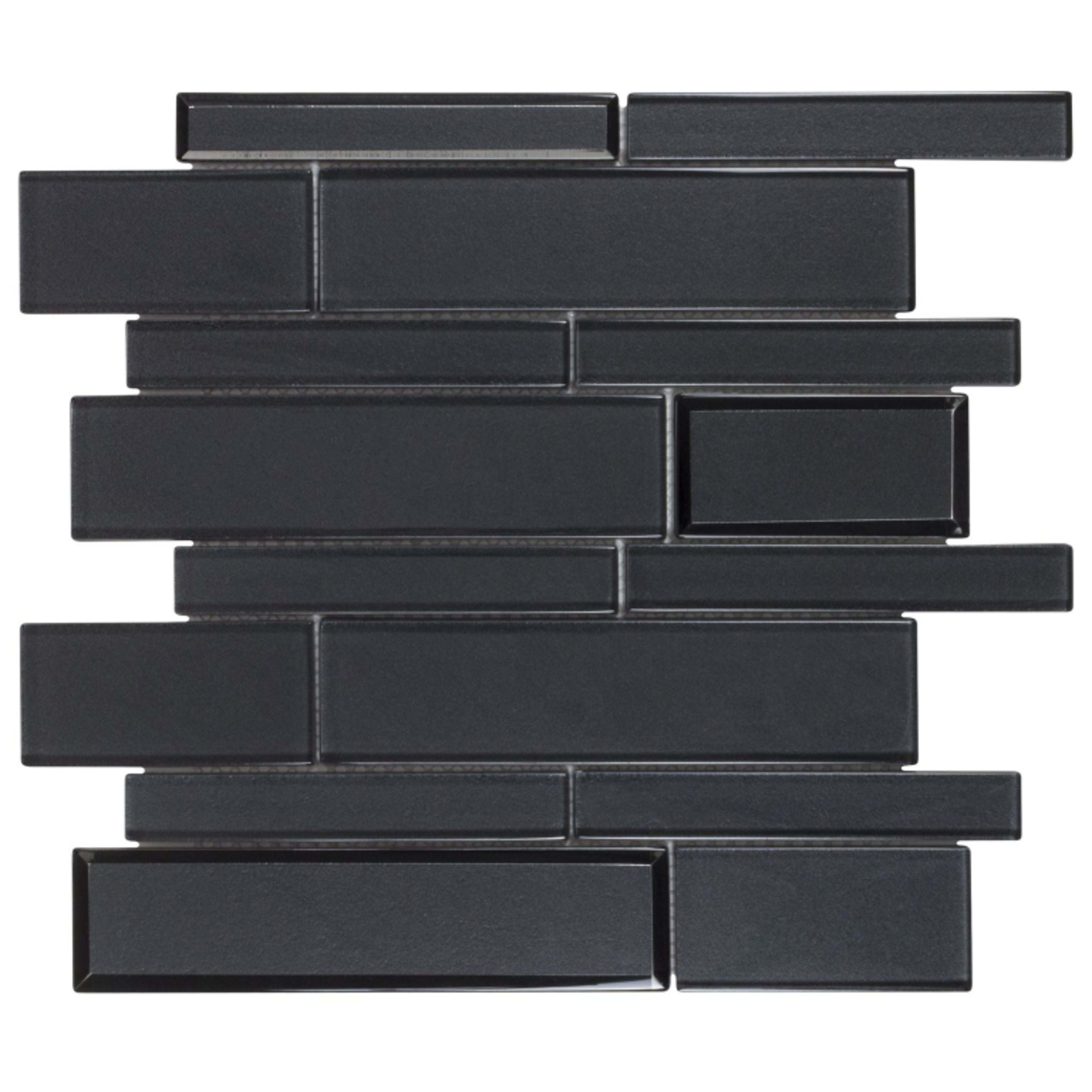 Monet Magic in Manhattan Dark Glass Tile