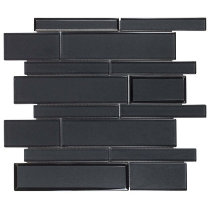 Monet Magic in Manhattan Dark Glass Tile