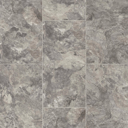 Alterna Mesa Stone in Light Gray 12" X 24" Luxury Vinyl