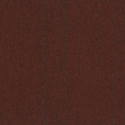 Uplink Groove Tile in Barn Red Carpet Tile