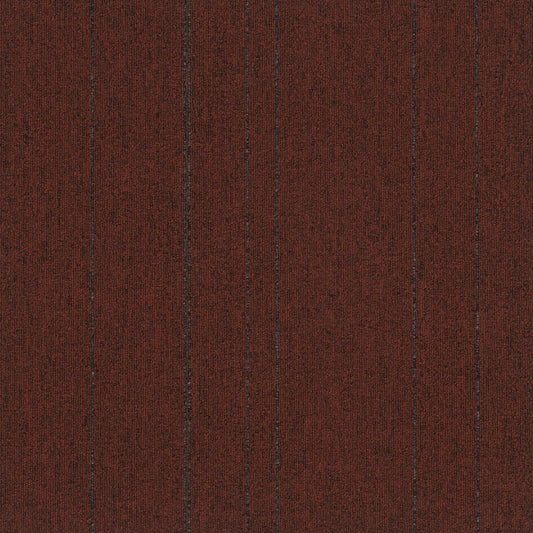 Uplink Groove Tile in Barn Red Carpet Tile