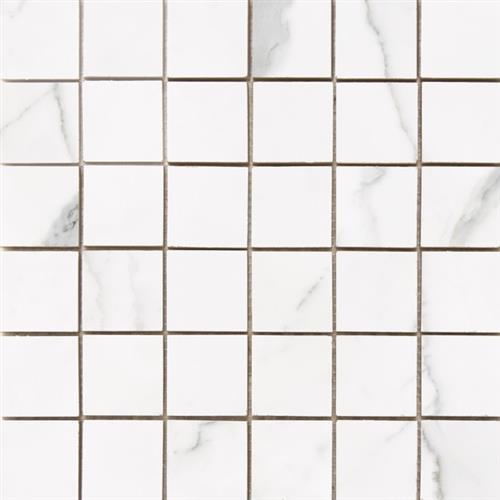 Statuario in Statuario Glossy - Mosaic Tile