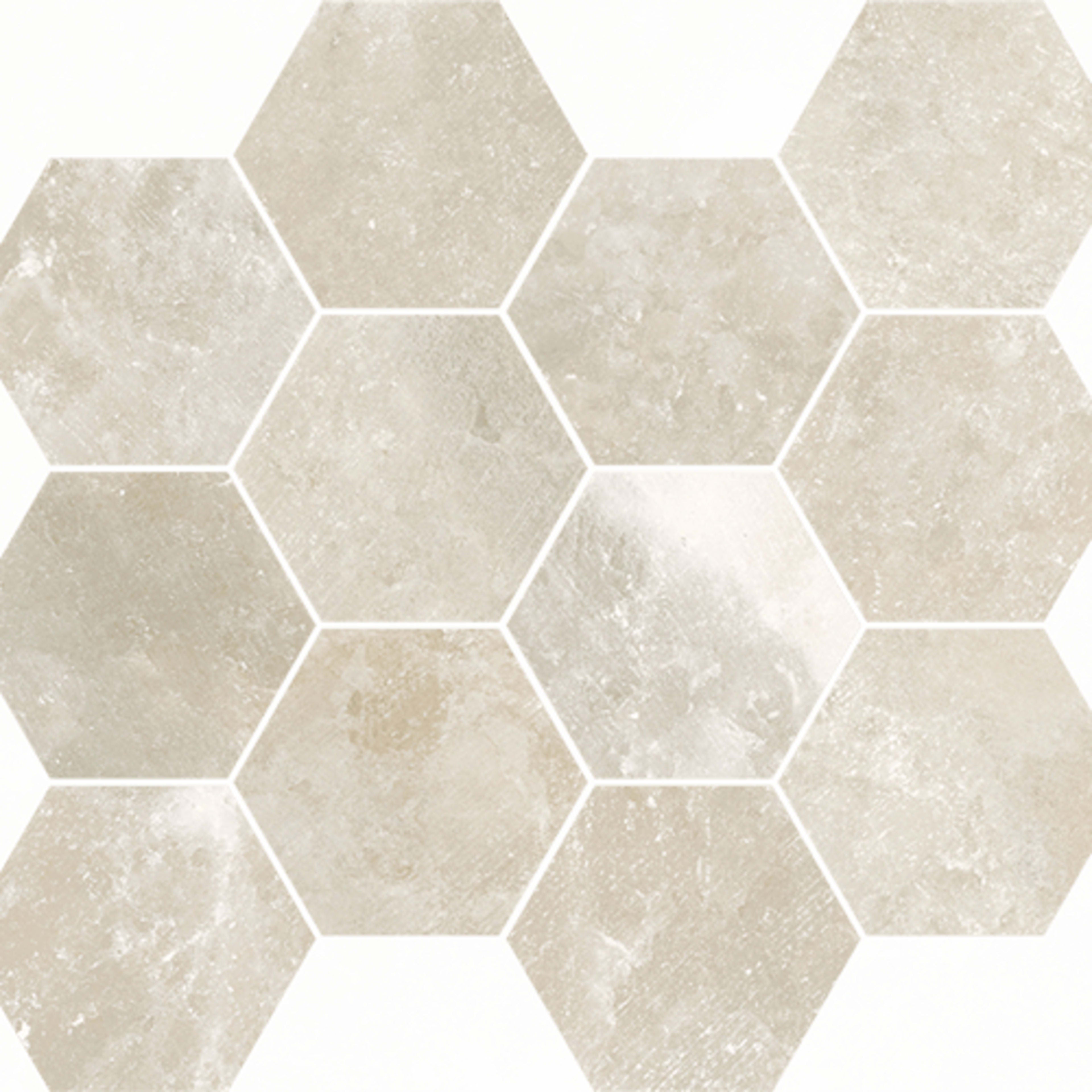 Salt Stone in Desert - Hexagon Tile
