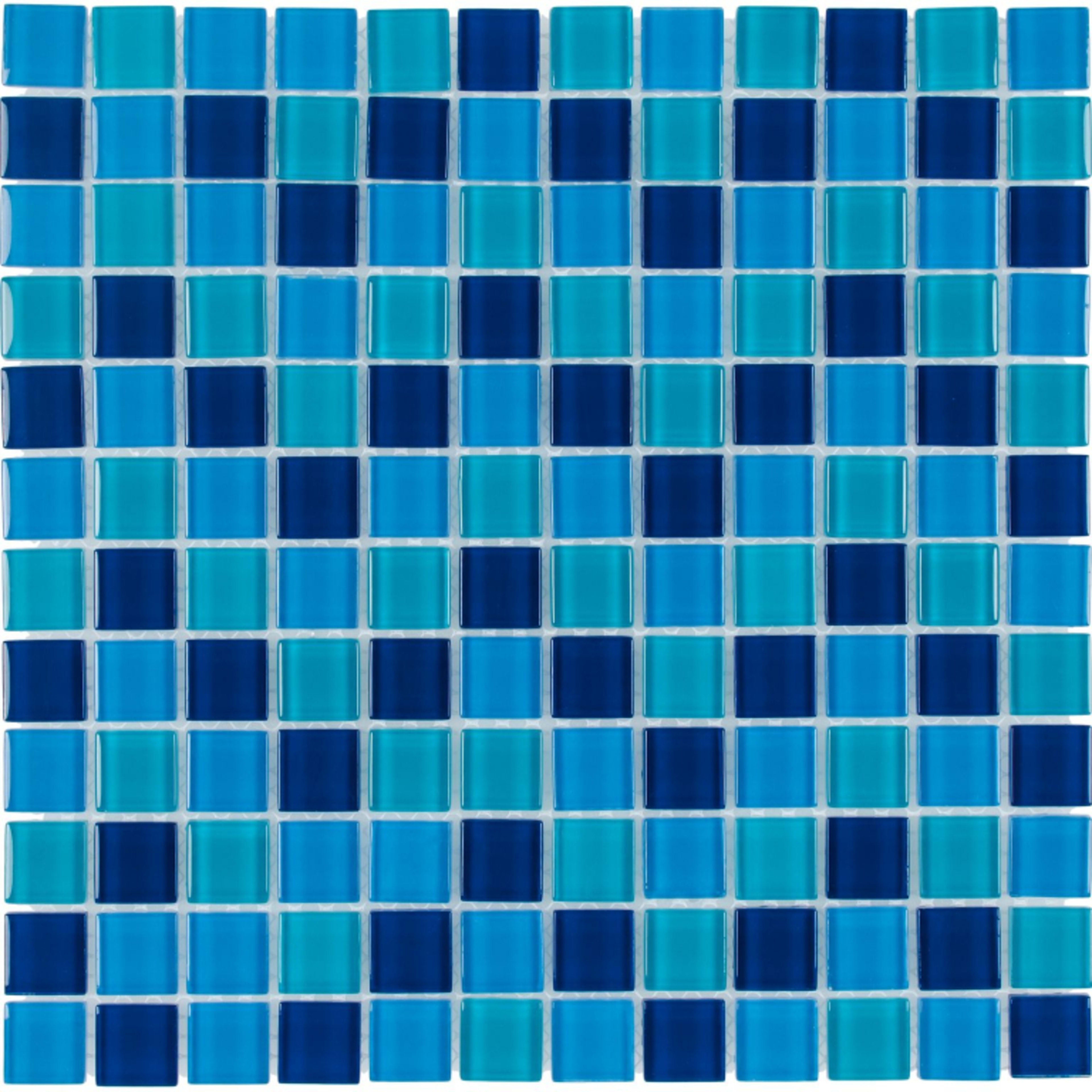 Splash in Arctic Ocean 1×1 Glass Tile