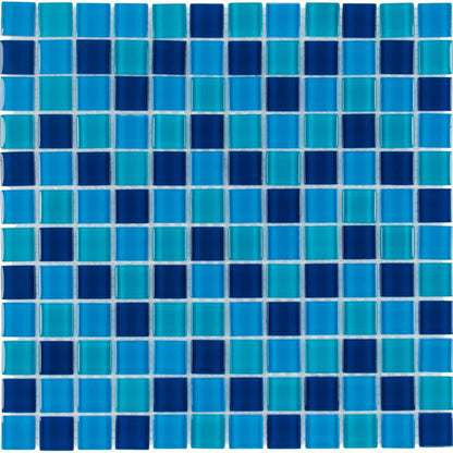 Splash in Arctic Ocean 1×1 Glass Tile