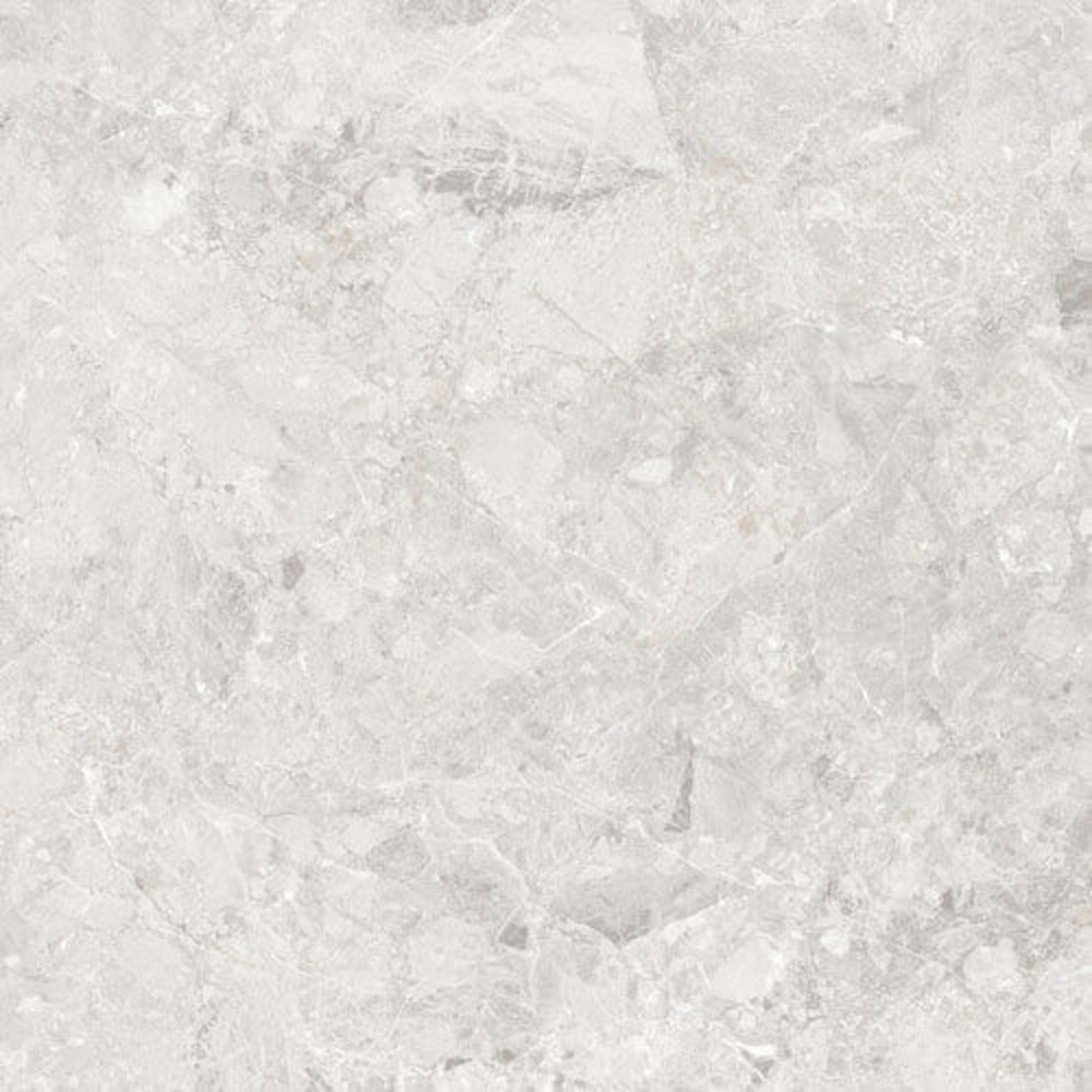 Mun in White - 24x24 Tile