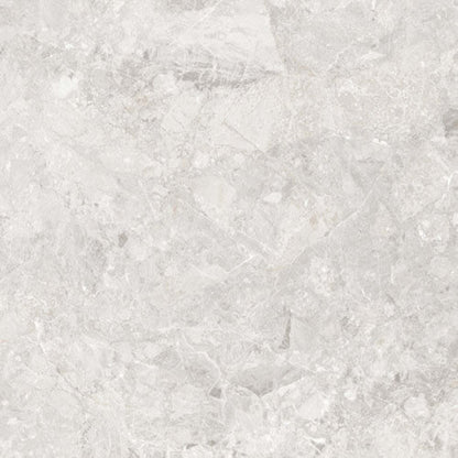 Mun in White - 24x24 Tile