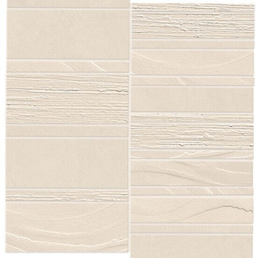 B-Natural in Kaolin Trace Tile